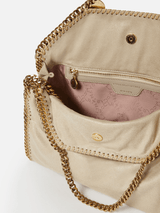 Stella McCartneyFalabella Fold-Over Cream Tote Bag at Fashion Clinic