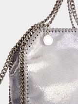 Stella McCartneyFalabella Tiny Silver Tote Bag at Fashion Clinic