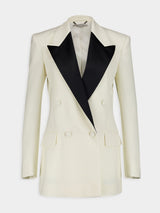 Stella McCartneyMonochrome Tuxedo Blazer at Fashion Clinic