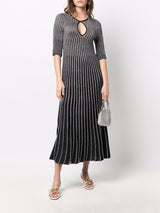 Stella McCartneyPinstripe Pleated dress at Fashion Clinic