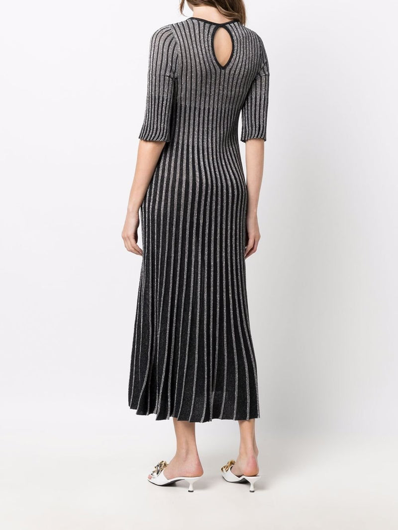 Stella McCartneyPinstripe Pleated dress at Fashion Clinic
