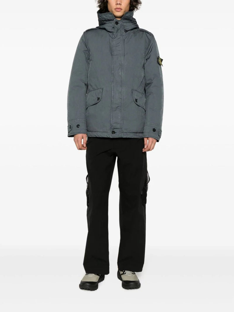 Stone IslandCompass Logo-Patch Jacket at Fashion Clinic