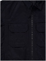 Stone IslandNylon Twill Black Shirt Jacket at Fashion Clinic