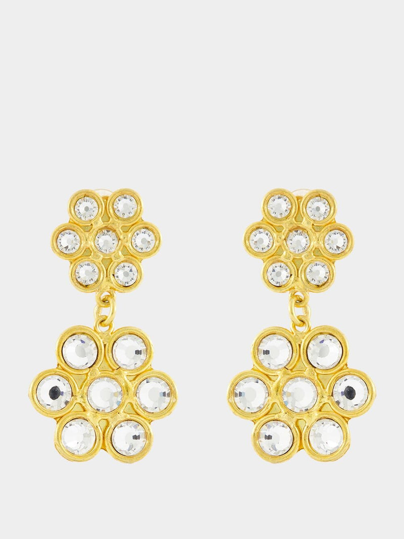 Sylvia ToledanoCrystal Blossom Earrings at Fashion Clinic