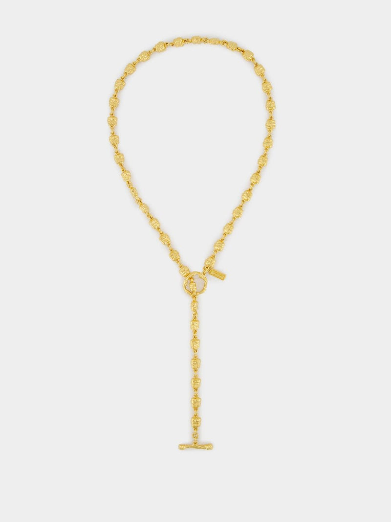 Tom FordBrass Moon Lariat Necklace at Fashion Clinic