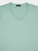 Tom FordClassic V-Neck Mint T-Shirt at Fashion Clinic