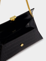 Tom FordCrocodile Nobile Leather Clutch at Fashion Clinic