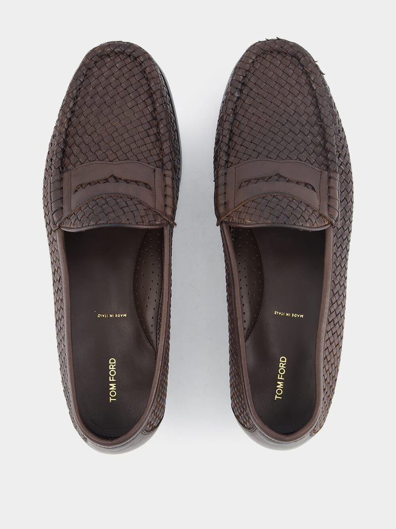Tom FordLeather Neville Loafers at Fashion Clinic