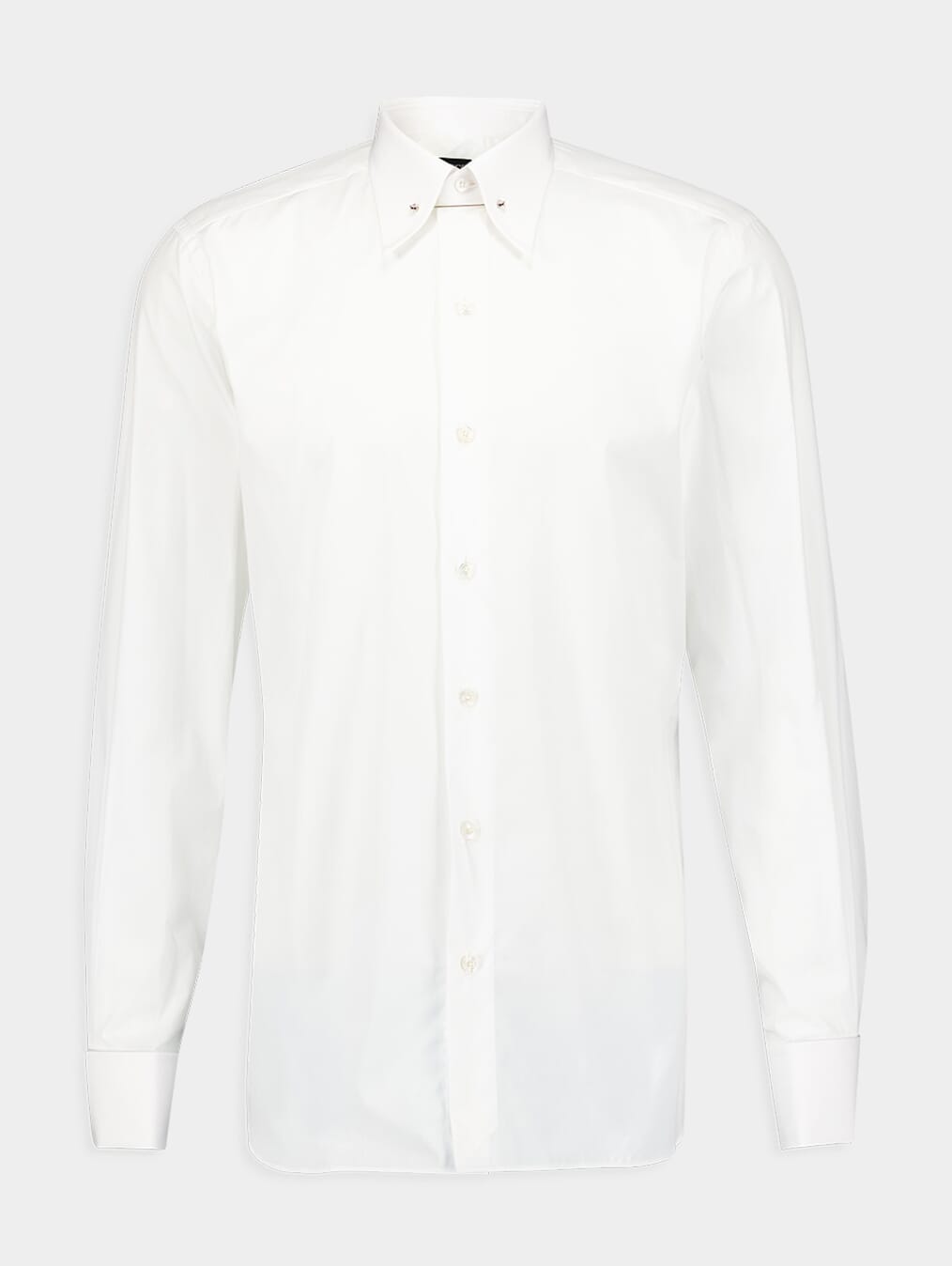 Tom FordLong-Sleeve Cotton Shirt at Fashion Clinic