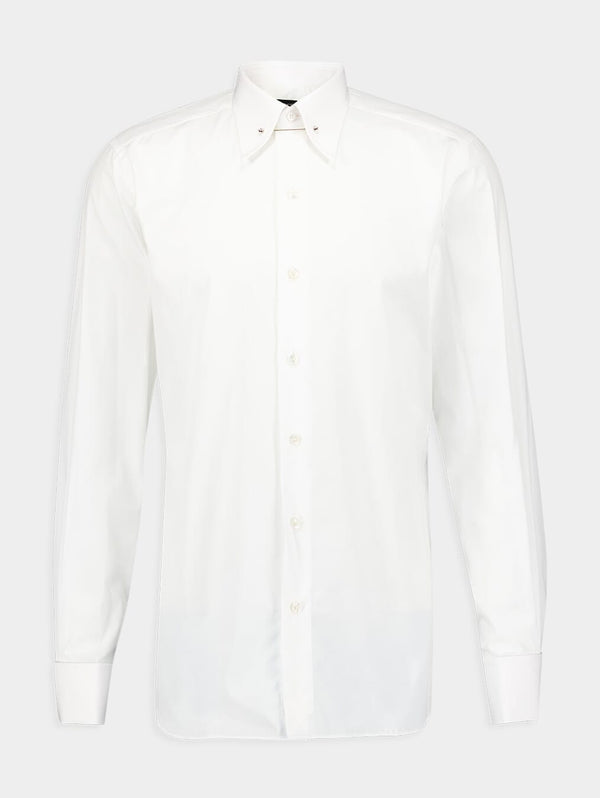 Tom FordLong-Sleeve Cotton Shirt at Fashion Clinic