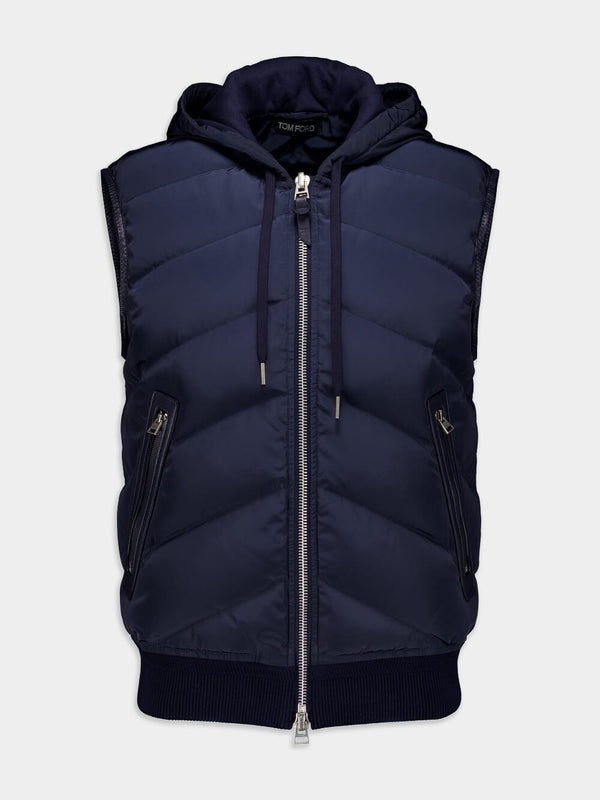 Tom FordPadded Hooded Vest at Fashion Clinic