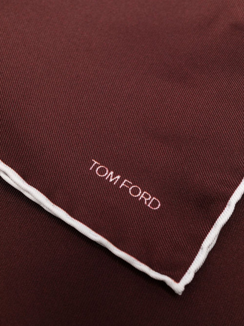 Tom FordSilk pocket square at Fashion Clinic