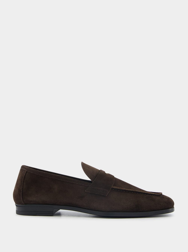Tom FordSuede Sean Twisted Band Loafer at Fashion Clinic