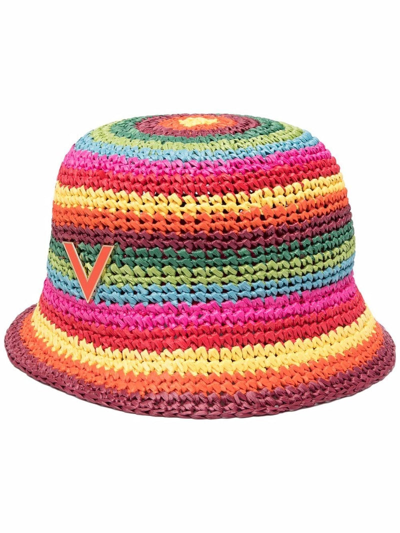 Valentino GaravaniCrochet bucket hat at Fashion Clinic