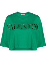 Valentino GaravaniEmbroidered T-Shirt at Fashion Clinic