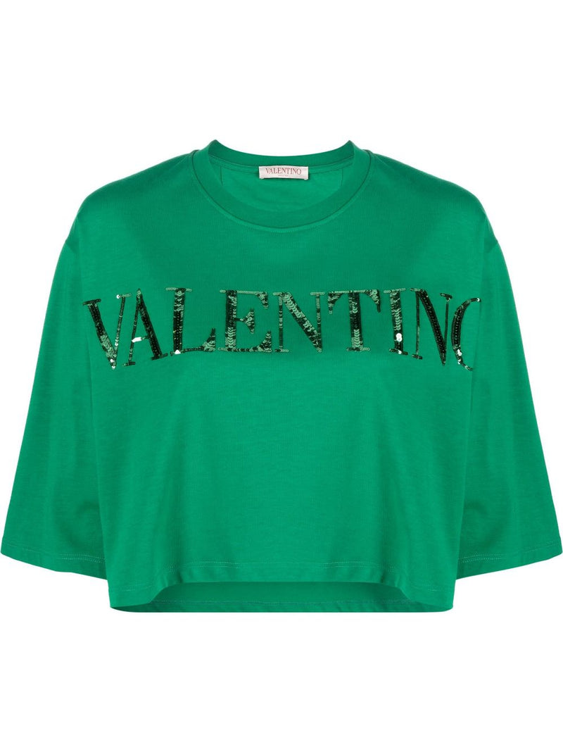 Valentino GaravaniEmbroidered T-Shirt at Fashion Clinic