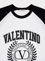 Valentino GaravaniMaison Valentino-Print T-Shirt at Fashion Clinic