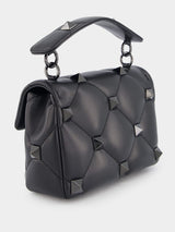 Valentino GaravaniMedium Roman Stud Handbag at Fashion Clinic