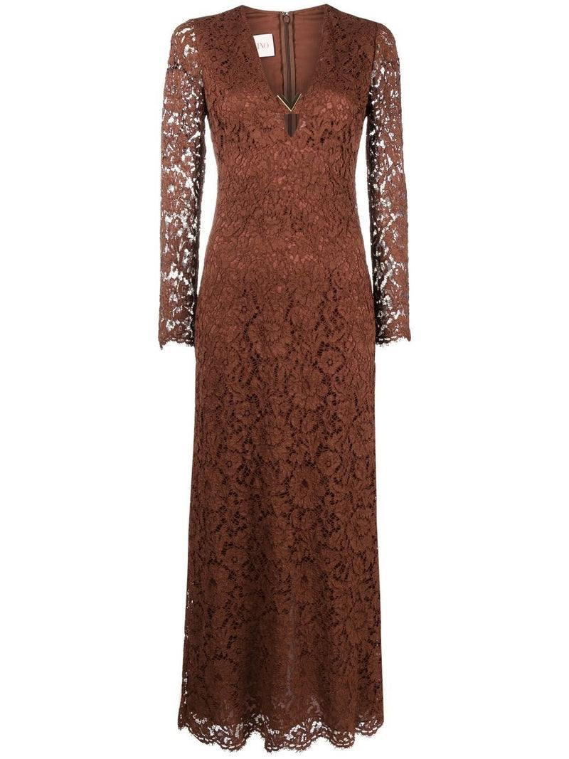 Valentino heavy lace best sale dress