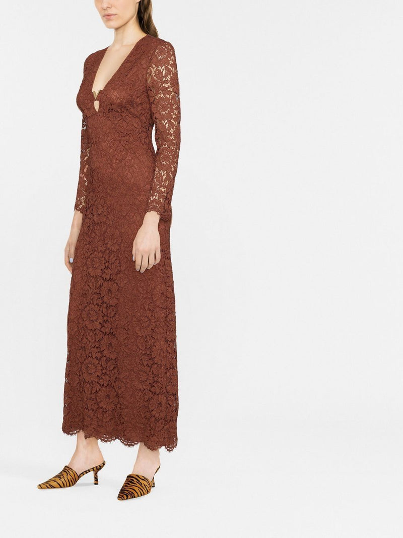 Valentino heavy on sale lace dress