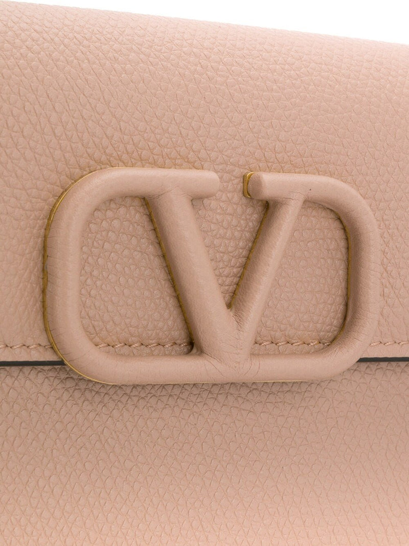 Valentino GaravaniVLogo Signature Wallet with Chain at Fashion Clinic