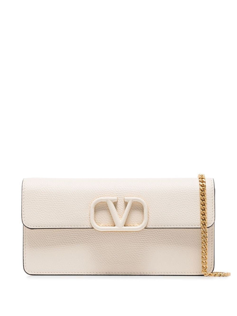 Valentino GaravaniVLogo Signature Wallet with Chain at Fashion Clinic