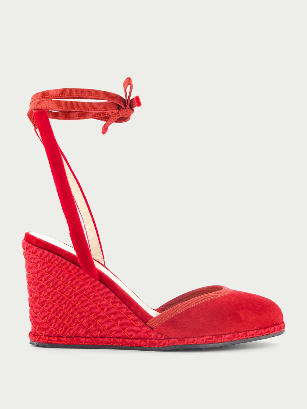 Velvet espadrilles best sale