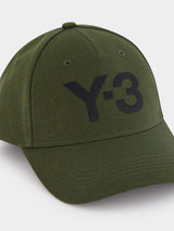 Y-3Cotton Logo Cap at Fashion Clinic