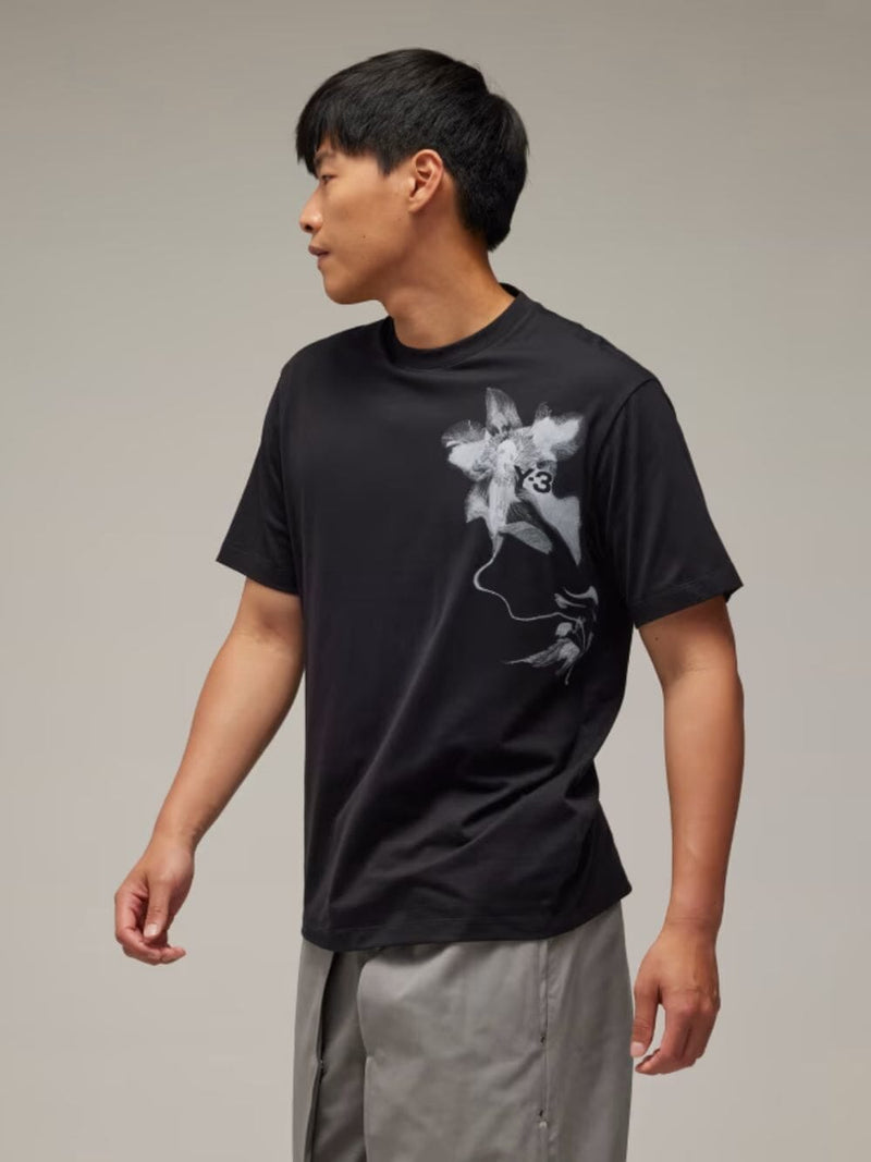 Y-3Floral Graphic T-Shirt at Fashion Clinic