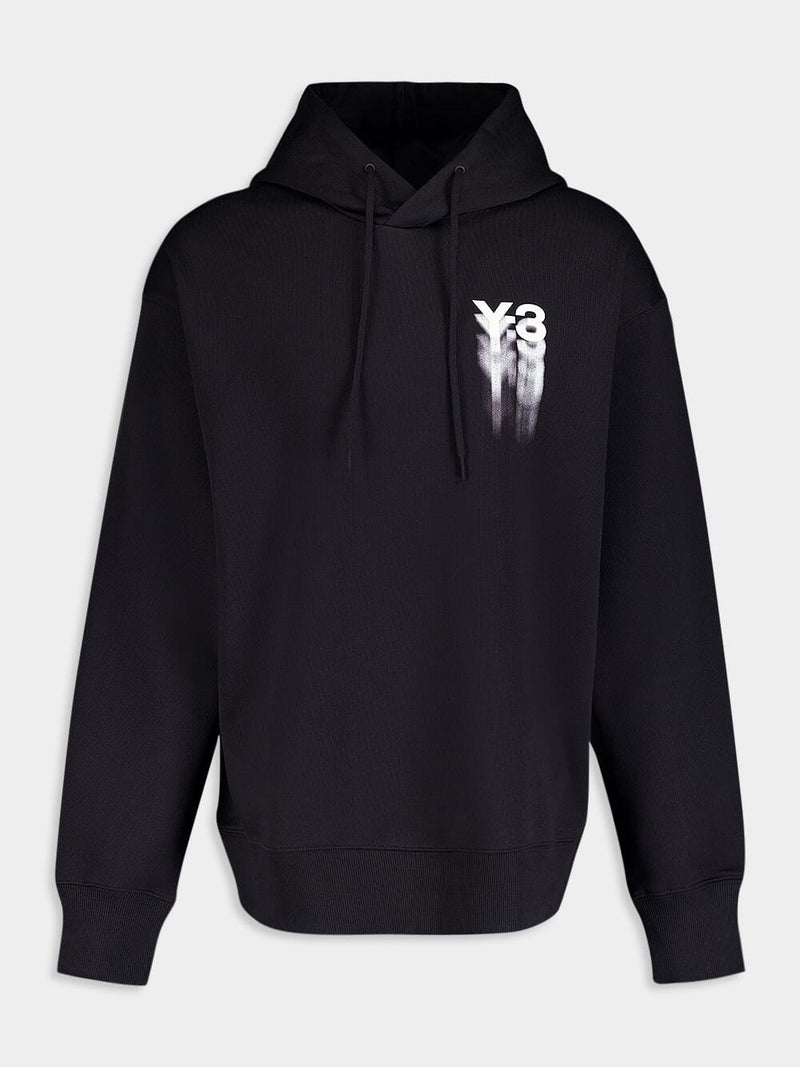 Y-3Gfx Oversized Hoodie at Fashion Clinic