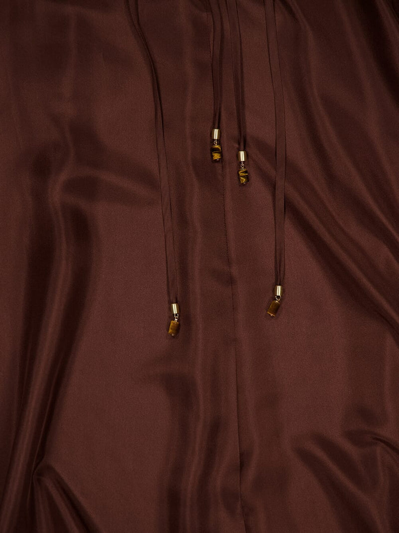 ZimmermannAugust Belted Organic Silk Midi Dress at Fashion Clinic