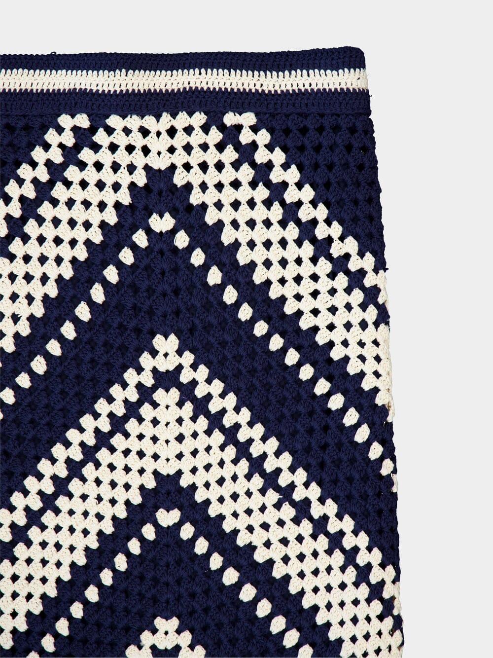 ZimmermannChintz Crochet Fringed Skirt at Fashion Clinic