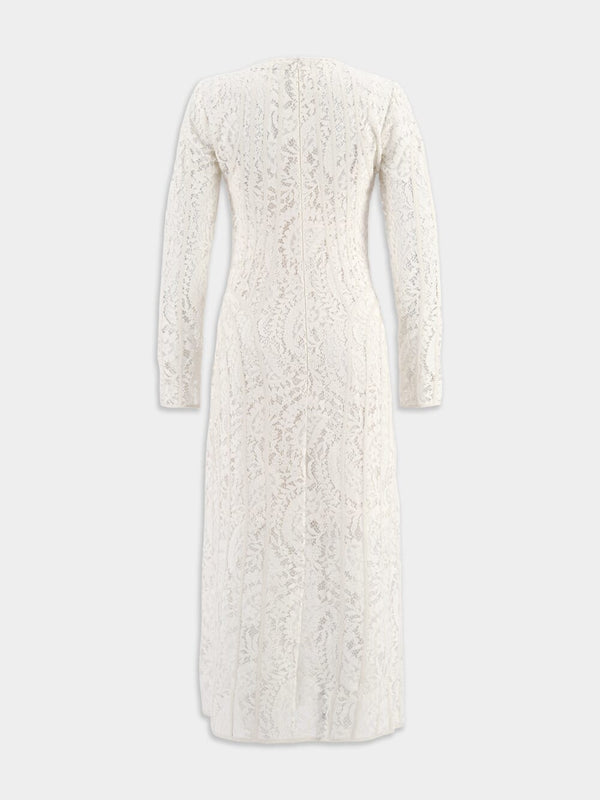 ZimmermannDevi Panelled Lace Dress at Fashion Clinic