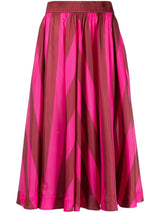 ZimmermannSilk Midi Skirt at Fashion Clinic