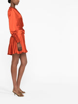 ZimmermannWrap Mini Dress at Fashion Clinic